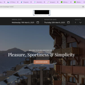 ιστοσελίδα καταλυματος με online kratisis